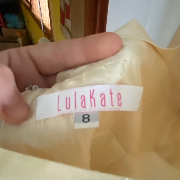 LulaKate silk halter dress - Picture 4 of 5